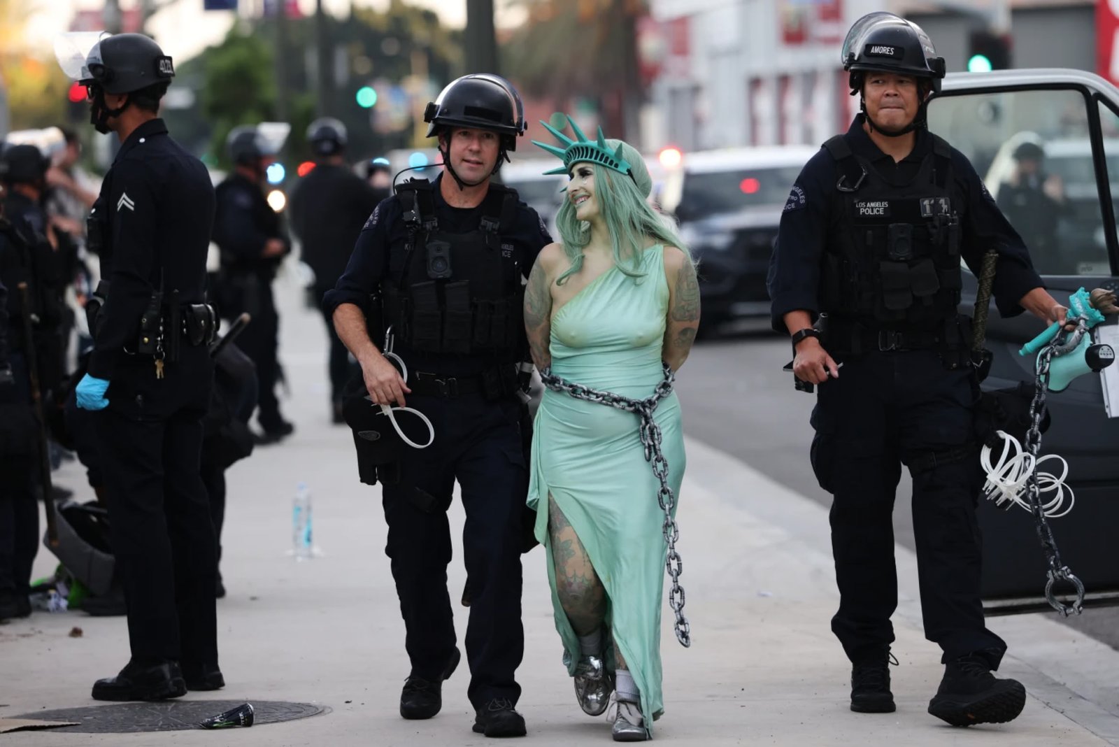 Cops-Arresting-Lady-Liberty